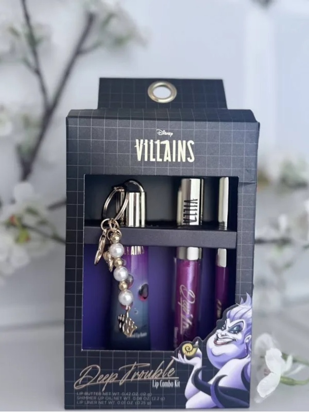 Disney Villains Deep Trouble Lip Combo Kit